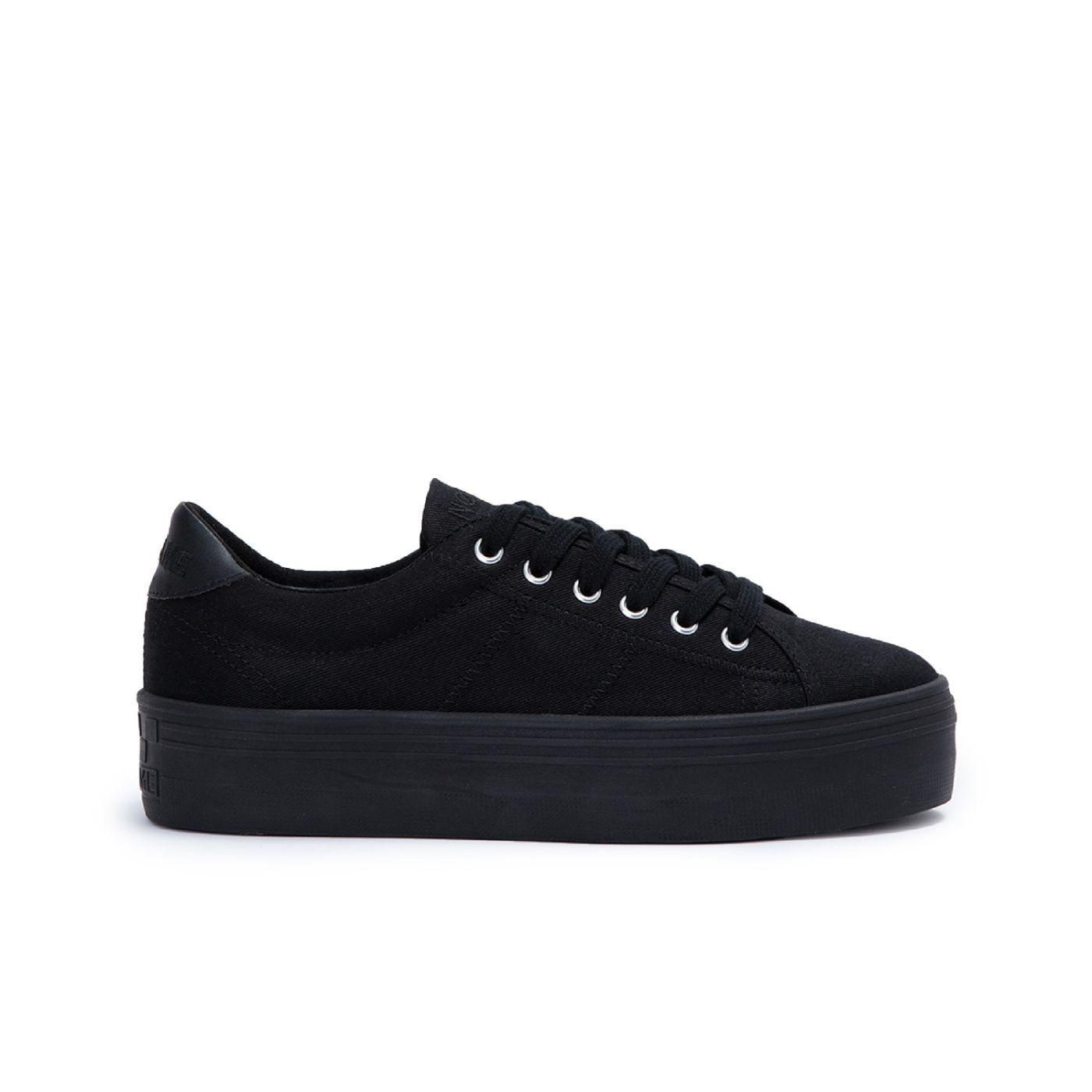 PLATO M SNEAKER  -  CANVAS  - NERO